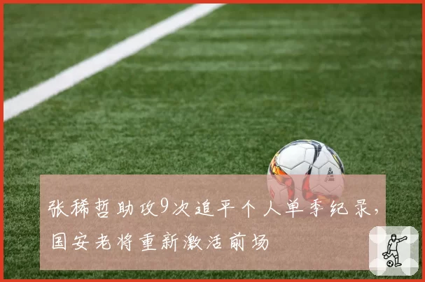 张稀哲助攻9次追平个人单季纪录,国安老将重新激活前场